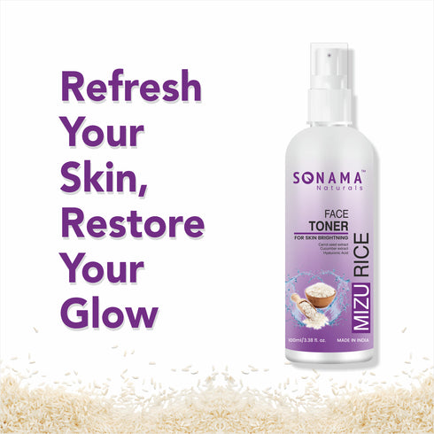 Mizu Rice Face Toner - Revitalizing Hydration